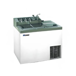 050-FLR60SE 43" Ice Cream Topping Unit w/ Refrigerated Base - Stainless, 115v