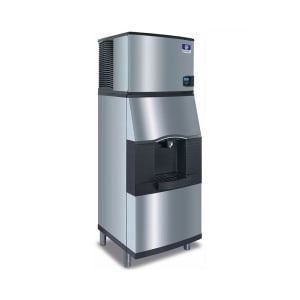 399-IDT0750WSPA310 703 lb Full Cube Ice Machine w/ Ice Dispenser - 180 lb Storage, Bucket Fill, 2...