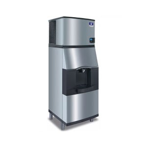 399-IDT0900ASPA310 851 lb Indigo NXT™ Full Cube Ice Machine w/ Ice Dispenser - 180 lb Storage, Bu...