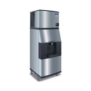 399-IYT0300WSPA310 310 lb Half Cube Ice Machine w/ Ice Dispenser - 180 lb Storage, Bucket Fill, 1...