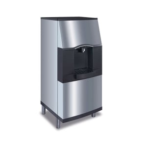 399-SFA291 Floor Model Cube Ice & Water Dispenser - 180 lb Storage, Bucket Fill, 115v
