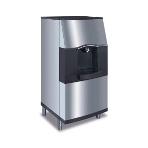 399-SPA310 Floor Model Cube Ice Dispenser - 180 lb Storage, Bucket Fill, 115v
