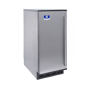 399-USE0050A161 CrystalCraft™ 14 3/4"W Large Cube Undercounter Ice Machine - 41 lbs/day, Air...