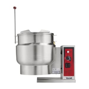 207-K12ETT 12 gal Steam Kettle - Manual Tilt, 2/3 Jacket, 208v/3ph