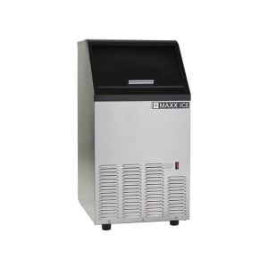 678-MIM75 16 7/10"W Bullet Cube Undercounter Ice Machine - 75 lbs/day, Air Cooled, Gravity Drain, 115v