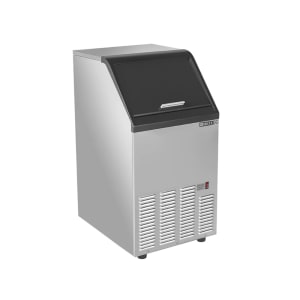 678-MIM85H 16 7/10"W Full Cube Undercounter Ice Machine - 88 lbs/day, Air Cooled, Gravity Drain, 115v
