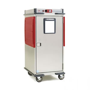 001-C5T8ASF 5/6 Height Insulated Mobile Heated Cabinet w/ (28) Pan Capacity, 120v