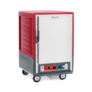 001-C535CFSL 1/2 Height Insulated Mobile Heated Cabinet w/ (17) Pan Capacity, 120v