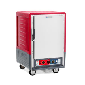 001-C535CLFSU Half Height Insulated Mobile Heated Cabinet w/ (8) Pan Capacity, 120v