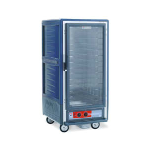 001-C537HFCLBU 3/4 Height Insulated Mobile Heated Cabinet w/ (27) Pan Capacity, 120v