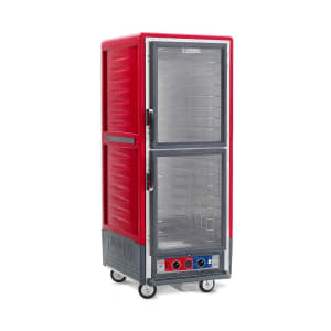 001-C539CDCL Full Height Insulated Mobile Heated Cabinet w/ (34) Pan Capacity, 120v