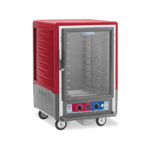 001-C535CFCU 1/2 Height Insulated Mobile Heated Cabinet w/ (8) Pan Capacity, 120v