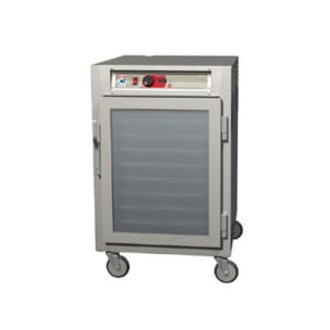 001-C585SFCL 1/2 Height Insulated Mobile Heated Cabinet w/ (17) Pan Capacity, 120v