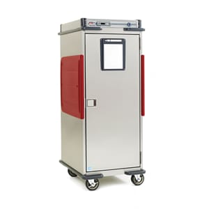 001-C5T9DSF Full Height Insulated Mobile Heated Cabinet w/ (32) Pan Capacity, 120v