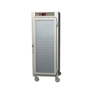 001-C589SFCLPFC Full Height Insulated Mobile Heated Cabinet w/ (35) Pan Capacity, 120v