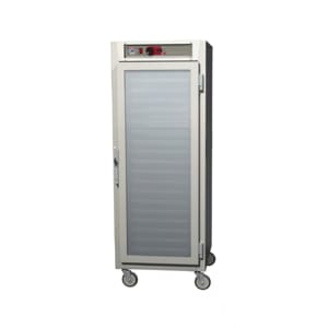 001-C589SFCUPFC Full Height Insulated Mobile Heated Cabinet w/ (18) Pan Capacity, 120v