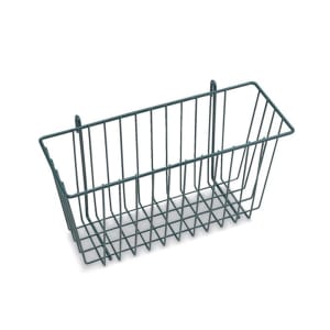 001-H210K3 SmartWall G3 Storage Basket for Wire Shelving - 17 3/8" x 7 1/2" x 5", Epoxy Coated