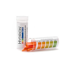 733-QT10V Quat Test Paper 0-400 PPM - 100 Count