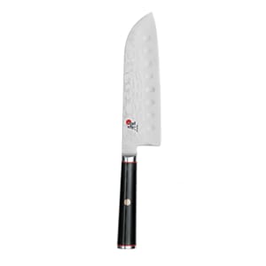 902-34194153 5 1/2" Santoku Knife w/ Black Linen Micarta Handle, Stainless Steel