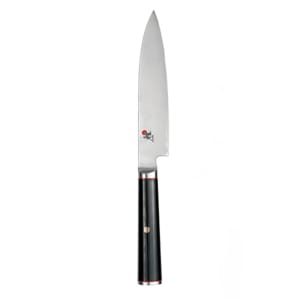 902-34182163 6" Utility Knife w/ Black Linen Micarta Handle, Stainless Steel