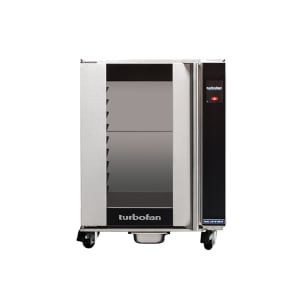 445-H10TFS 1/2 Height Non-Insulated Mobile Heated Cabinet w/ (10) Pan Capacity, 208-240v/1ph