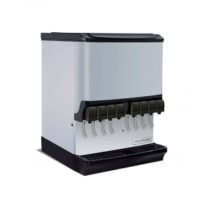 055-2706144 Countertop Ice & Soft Drink Dispenser w/ 8 Valves - 250 lb Ice Capacity, 120v
