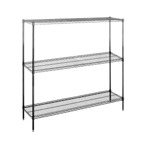 378-SSG8103 8' x 10' Shelving Kit for Walk-In Coolers/Freezers - (3) Levels, Epoxy Coated , Green