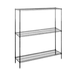 378-SSG8123 8' x 12' Shelving Kit for Walk-In Coolers/Freezers - (3) Levels, Epoxy Coated , Green