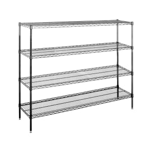 378-SSG884 8' x 8' Shelving Kit for Walk-In Coolers/Freezers - (4) Levels, Epoxy Coated