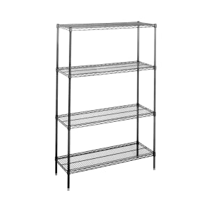 378-SSG6123 6' x 12' Shelving Kit for Walk-In Coolers/Freezers - (3) Levels, Epoxy Coated , Green