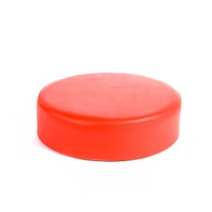 256-SL2129TOPRED Replacement Button Top Bar Stool Seat, Red Vinyl