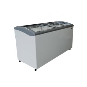 415-NBH60 60 2/5" Mobile Chest Freezer w/ (6) Baskets - White, 120v