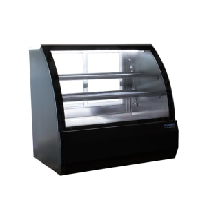 415-RDCH4 49 3/10" Full Service Deli Case w/ Curved Glass - (3) Levels, 120v