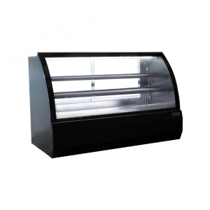 415-RDCH6 73 4/5" Full Service Deli Case w/ Curved Glass - (3) Levels, 120v