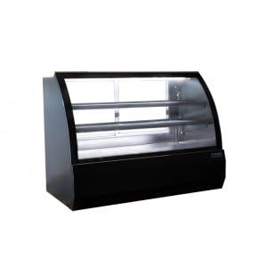 415-RDCH5 60 1/5" Full Service Deli Case w/ Curved Glass - (3) Levels, 120v
