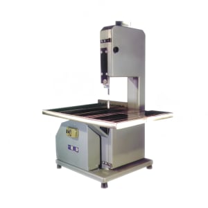390-10270 Table Top Meat Saw w/ 78" Vertical Blade - Stainless Steel/Aluminum, 110v