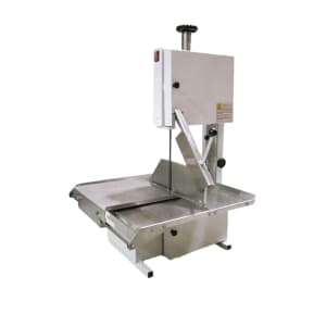 390-10274 Table Top Meat Saw w/ 74" Vertical Blade - Stainless Steel/Aluminum, 110v