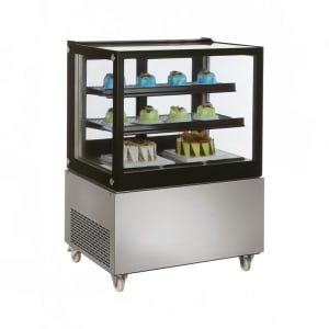 390-39540 47 1/4" Full Service Bakery Display Case w/ Straight Glass - (3) Levels, 110v