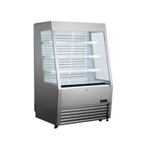 390-44439 36" Vertical Open Air Cooler w/ (4) Levels, 110v