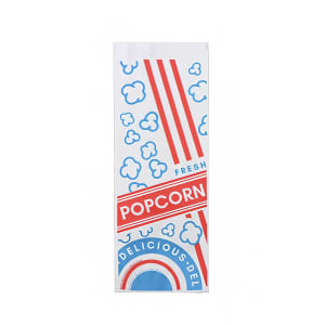 610-1036 2 oz Popcorn Bags, Red, White & Blue Design