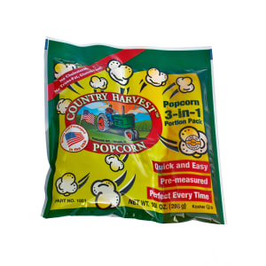 610-1001 Tri Pack Popcorn Kit for 8 oz Machines w/ Corn, Salt & Oil