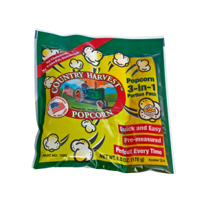 610-1000 Tri Pack Popcorn Kit for 4 oz Machines w/ Corn, Salt & Oil