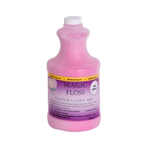 610-7882 (6) 4 lb Bottles Pink Vanilla Magic Floss Cotton Candy Mix
