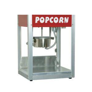 610-1108510 Popcorn Machine w/ 8 oz Kettle & Red Finish, 120v