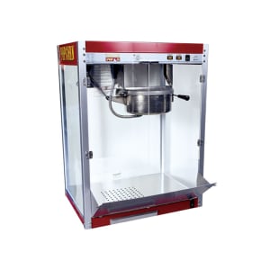 610-1116110 Popcorn Machine w/ 16 oz Kettle & Red Finish, 120v