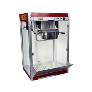 610-1112110 Popcorn Machine w/ 12 oz Kettle & Red Finish, 120v