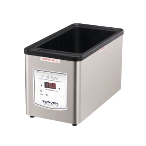 003-86090 Countertop Food Warmer - Wet w/ (2) 1/6 Pan Wells, 120v