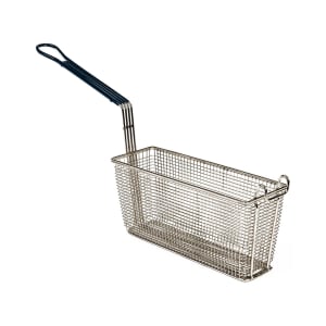 169-A4514701 Fryer Basket w/ Uncoated Handle & Front Hook, 23 1/4" x 5 3/4" x 5 3/4"