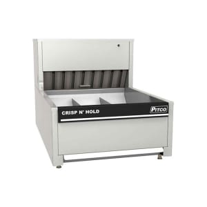 169-PCC28 28" Crisp 'N Hold™ Countertop Fry Warmer Dump Station - Underburner, 208v/1ph