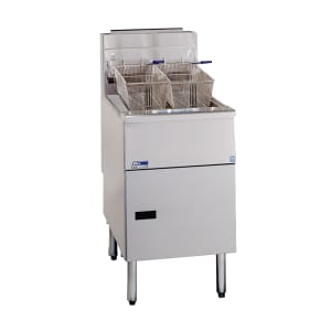 169-SG18SLP Gas Fryer - (1) 90 lb Vat, Floor Model, Liquid Propane